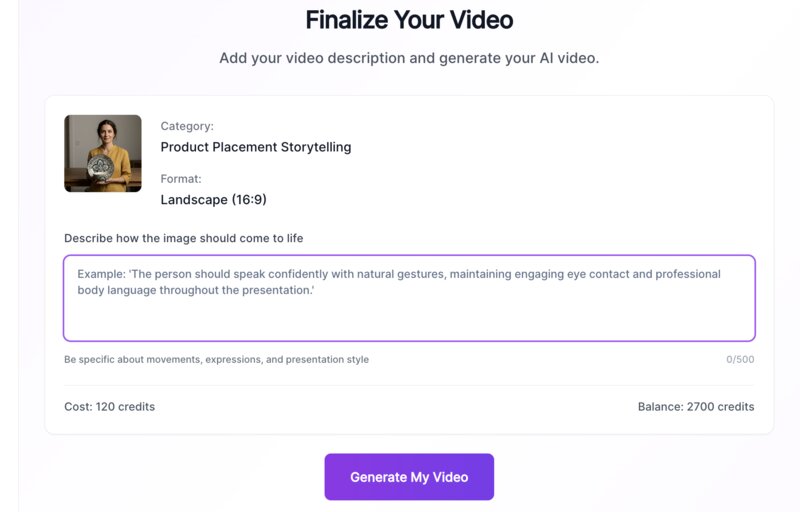 Review & Generate
