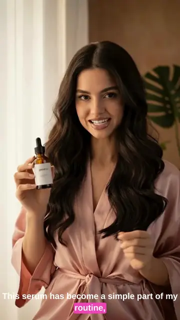 Haarserum im UGC-Stil, ein mit AIVeed erstelltes Video