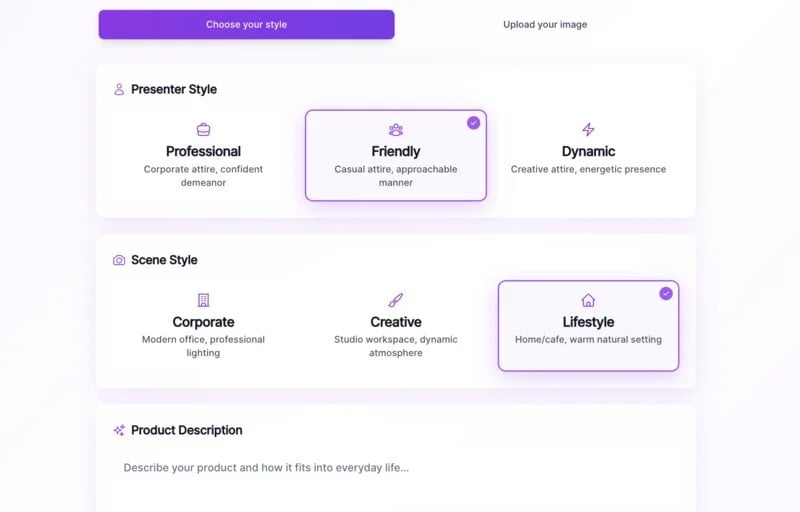 Describe your first frame